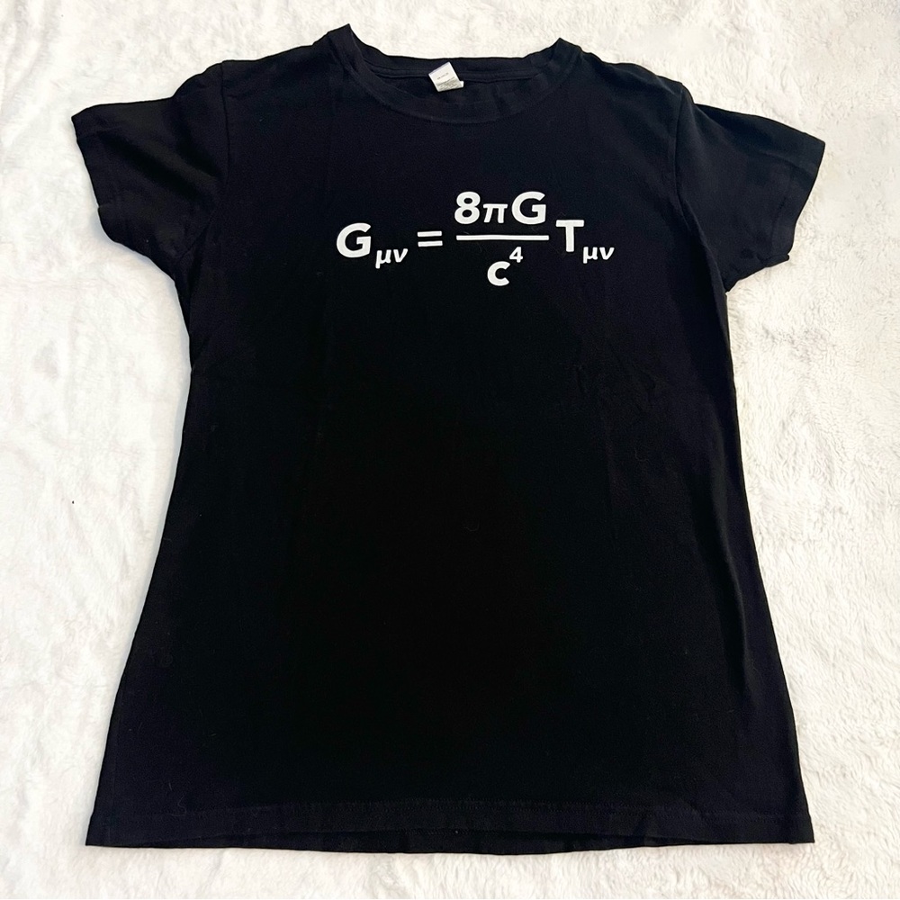 General Relativity Albert Einstein Equation T-Shirt Science Size XL
